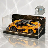 Dustproof HD Ultra-Clear Magnetic Door Acrylic Display Case with UV Protection for McLaren P1 42172