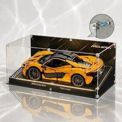 Dustproof HD Ultra-Clear Magnetic Door Acrylic Display Case with UV Protection for McLaren P1 42172
