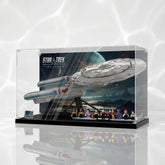 Dustproof HD Acrylic Display Case with UV Protection for LEGO Star Trek U.S.S. Enterprise 10356