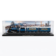 Dustproof HD Clear Acrylic Display Case with UV Protection for LEGO Ideas 21344 Orient Express Train - Brick Armor