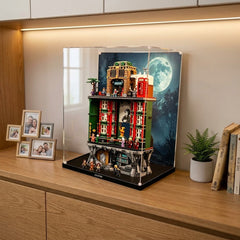 UV-Protected Acrylic Display Case for LEGO Harry Potter Ministry of Magic (76476) – Ultra-Clear Dustproof Showcase Box