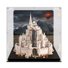 Dustproof HD Acrylic Display Case with UV Protection for LEGO Lord of the Rings: Minas Tirith 11377