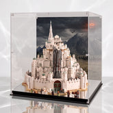 Dustproof HD Acrylic Display Case with UV Protection for LEGO Lord of the Rings: Minas Tirith 11377