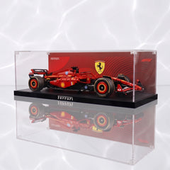 Dustproof HD Acrylic Display Case with UV Protection for LEGO Technic Ferrari SF-24 F1 Race Car 42207
