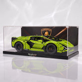 Dustproof HD Acrylic Display Case with UV Protection for LEGO Technic Lamborghini Huracán Tecnica 42161