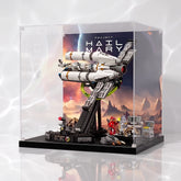 Dustproof HD Acrylic Display Case with UV Protection Compatible with LEGO 11389