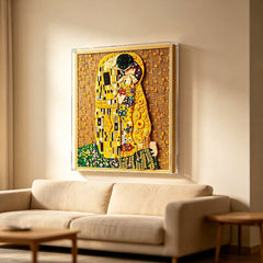 Dustproof HD Acrylic Display Case with UV Protection for Klimt Art Painting 31221
