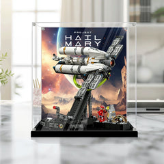 Dustproof HD Acrylic Display Case with UV Protection Compatible with LEGO 11389