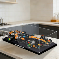 Dustproof HD Acrylic Display Case with UV Protection for LEGO Technic McLaren Formula 1 Race Car MCL39 42228