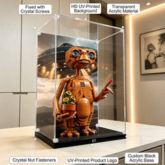 Dustproof HD Acrylic Display Case with UV Protection for E.T. the Extra-Terrestrial 21370