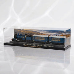 Dustproof HD Clear Acrylic Display Case with UV Protection for LEGO Ideas 21344 Orient Express Train - Brick Armor