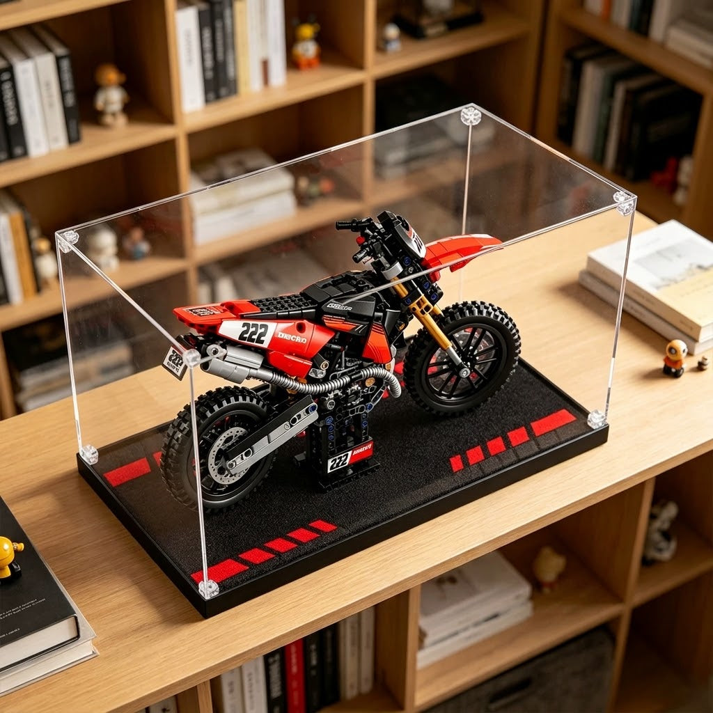 Dustproof HD Acrylic Display Case with UV Protection for Desmo450M 42238