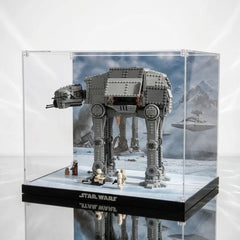 UV-Protected Acrylic Display Case for Star Wars 75454 – Clear Dustproof Showcase Box