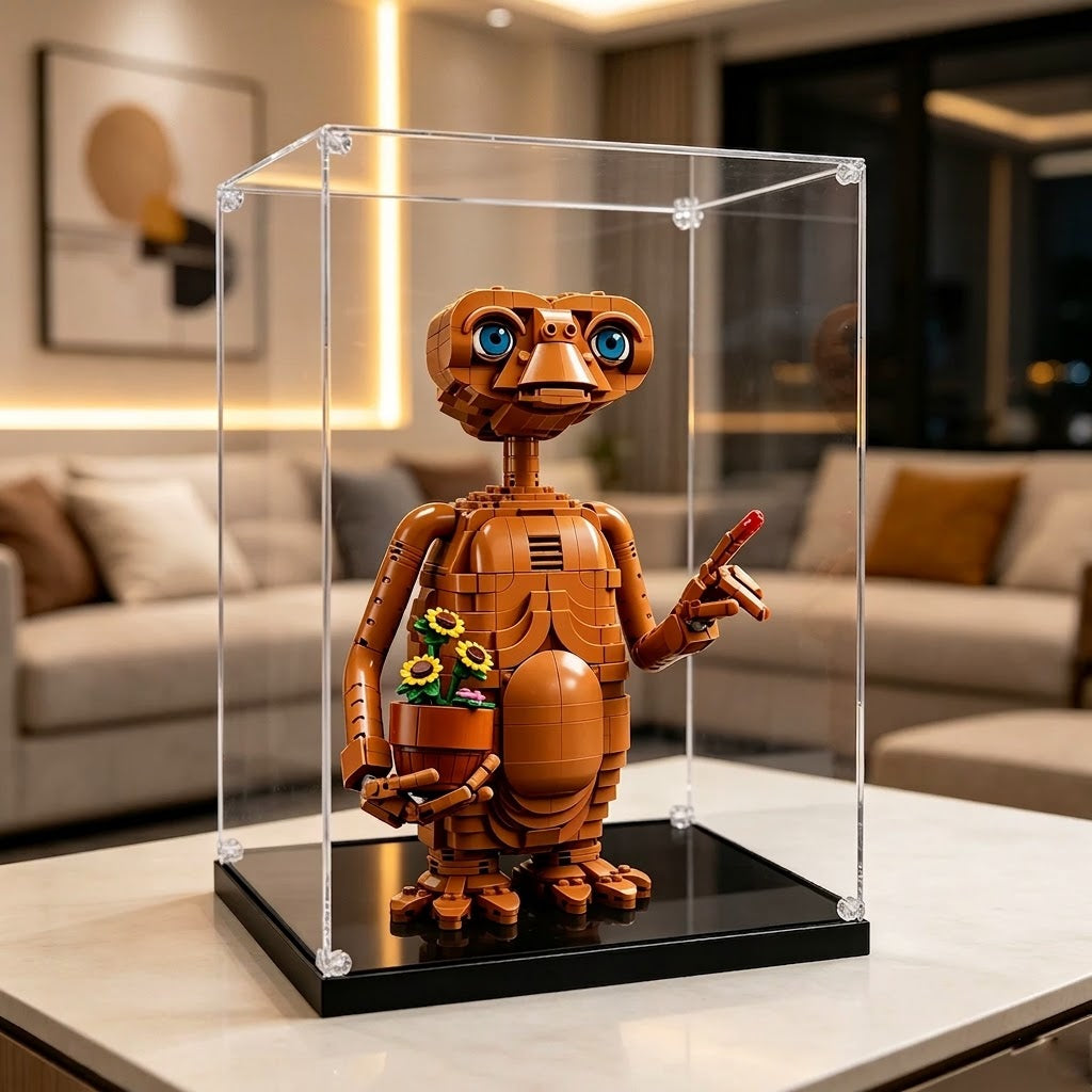 Dustproof HD Acrylic Display Case with UV Protection for E.T. the Extra-Terrestrial 21370
