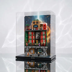 UV-Protected Acrylic Display Case for LEGO Harry Potter Ministry of Magic (76476) – Ultra-Clear Dustproof Showcase Box
