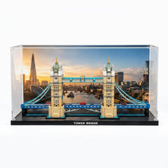 Dustproof HD Acrylic Display Case with UV Protection for London Bridge 21067