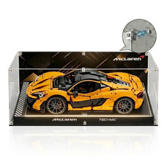 Dustproof HD Ultra-Clear Magnetic Door Acrylic Display Case with UV Protection for McLaren P1 42172