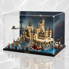 Dustproof HD Acrylic Display Case with UV Protection for LEGO Harry Potter Hogwarts Castle and Grounds 76419