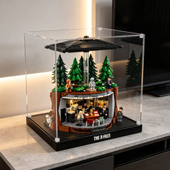 Dustproof HD Acrylic Display Case with UV Protection for LEGO The X-Files 21369