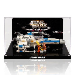 Dustproof HD Acrylic Display Case with UV Protection for LEGO Star Wars New Republic Starfighter 75460