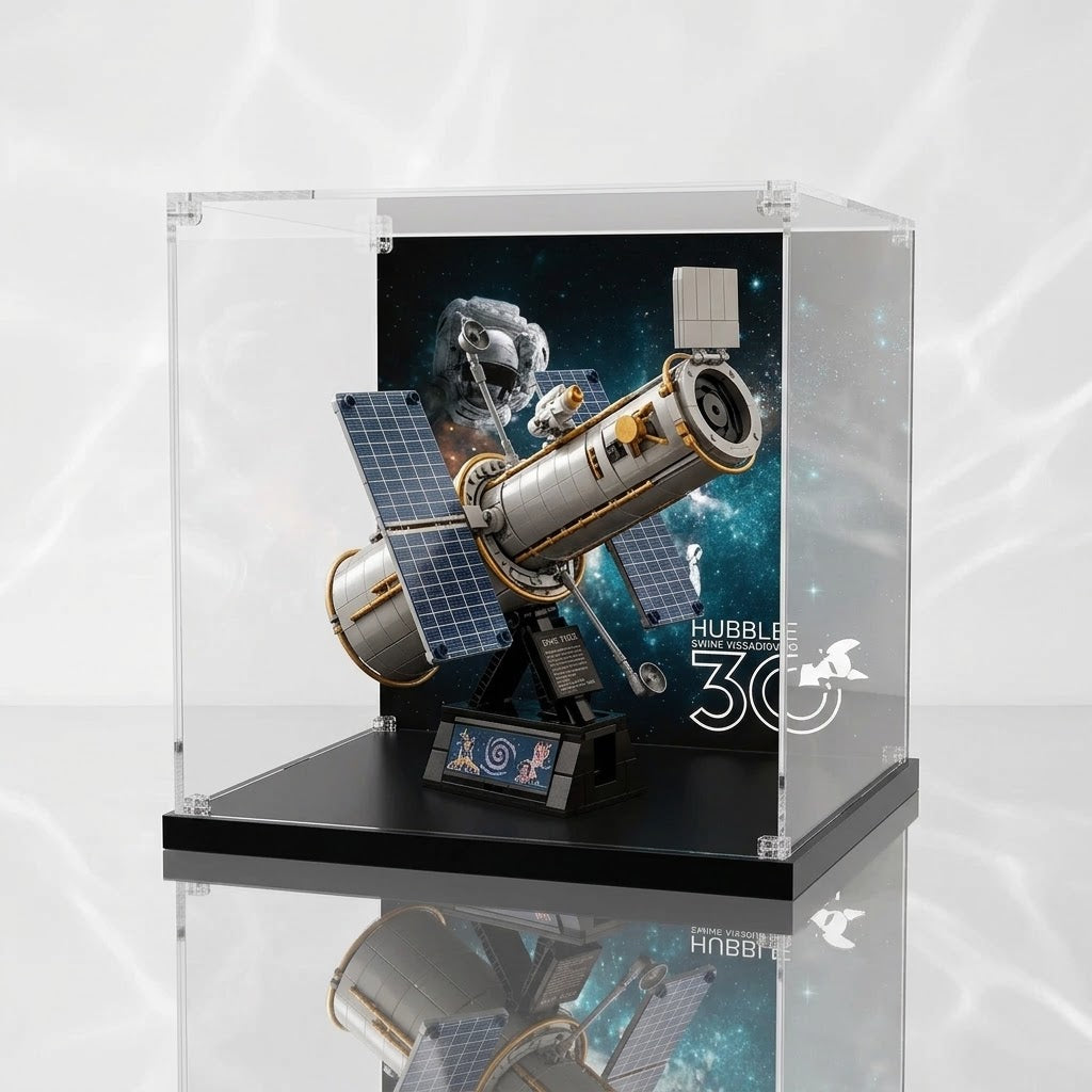 Dustproof HD Acrylic Display Case with UV Protection for Hubble Space Telescope 11382